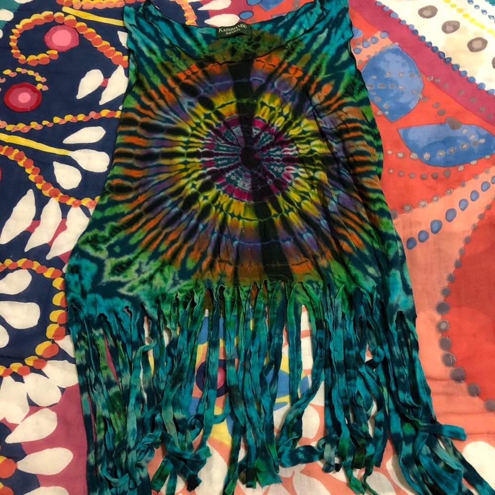 Tie dye crop top